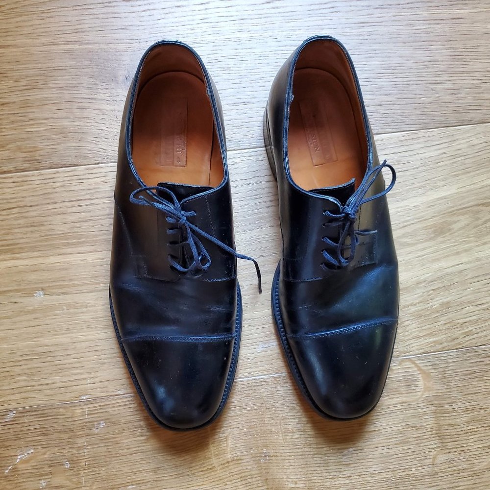 J.M. Weston Cap-Toe Oxford Shoe Size 8